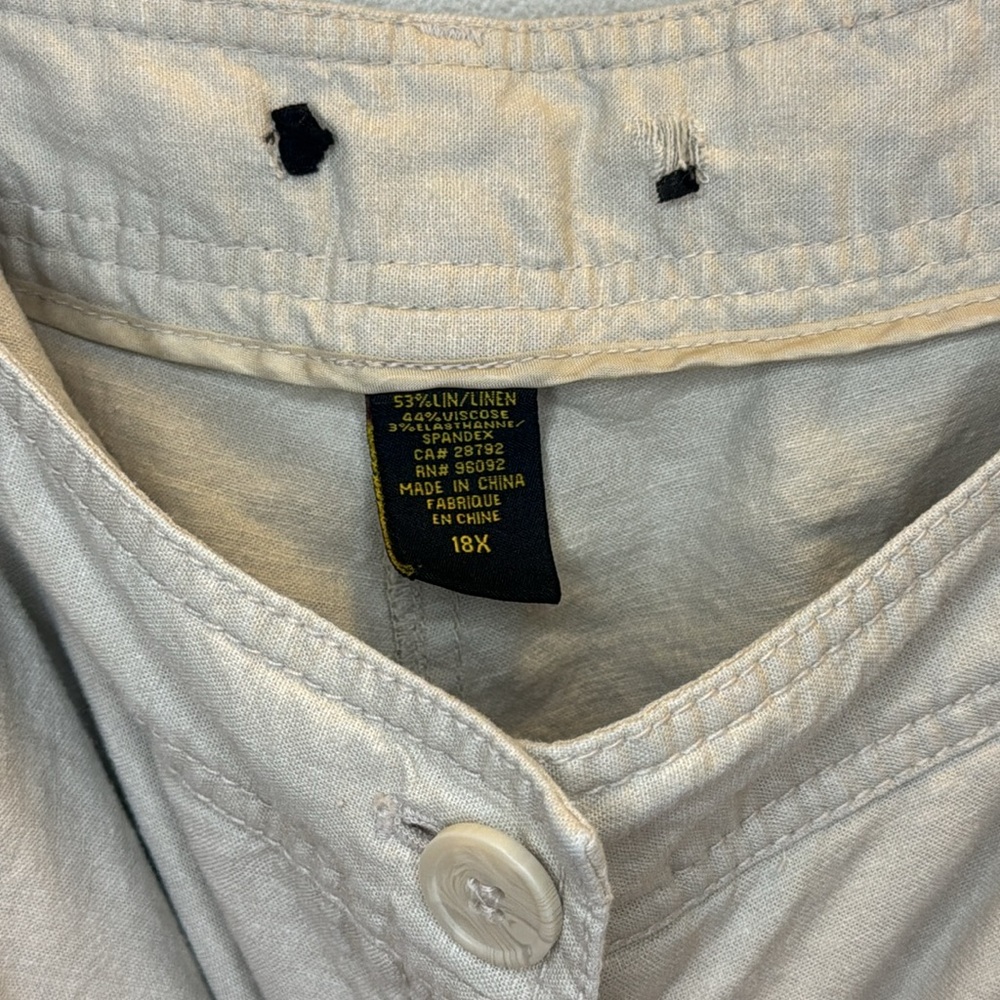 Women’s Khaki Shorts Size 18 - Picture 4 of 4